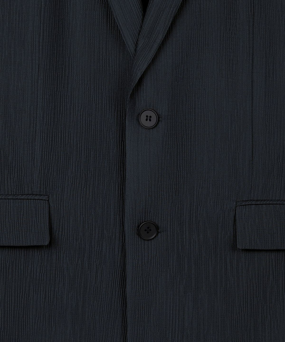 티엔지티(TNGT) Kinoshita Seersucker Jacket (Navy) TNJA6E205N2