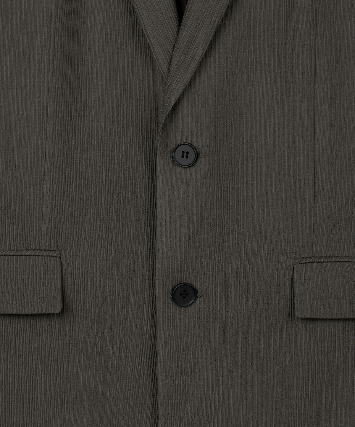 티엔지티(TNGT) Kinoshita Seersucker Jacket (Khaki) TNJA6E205K2