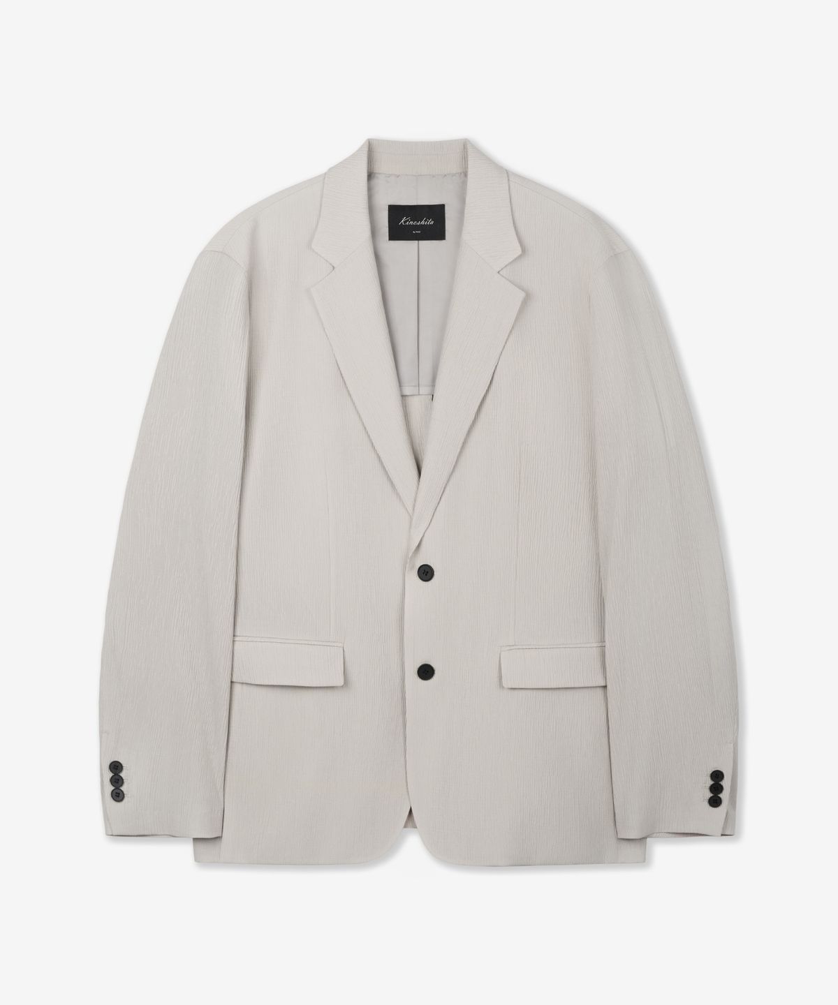 티엔지티(TNGT) Kinoshita Seersucker Jacket (Light Beige) TNJA6E205I2