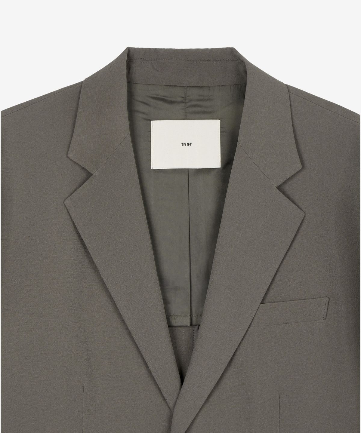 티엔지티(TNGT) Hard Twist Comfort Jacket (Greyish Khaki) TNJA6E204K2