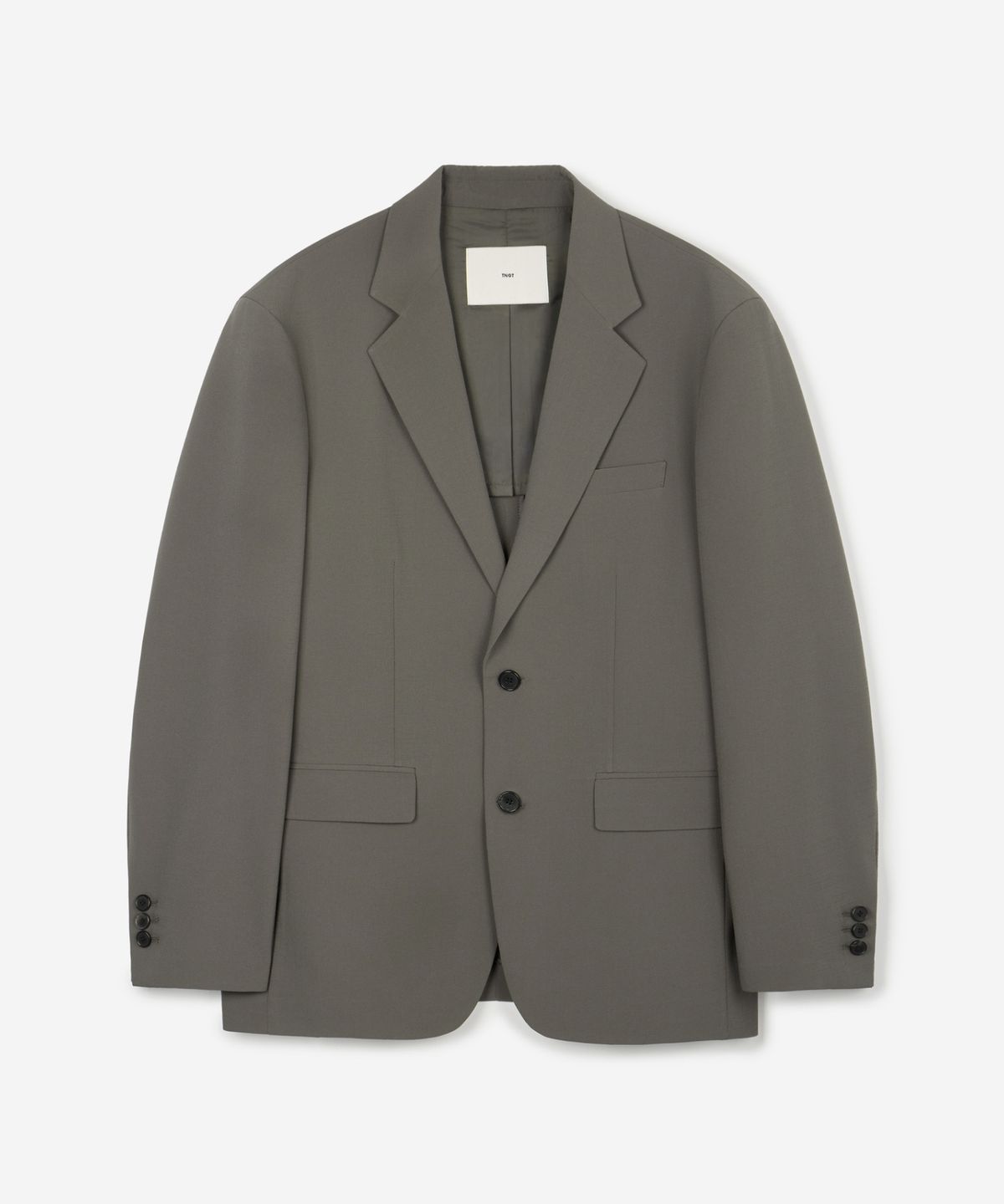 티엔지티(TNGT) Hard Twist Comfort Jacket (Greyish Khaki) TNJA6E204K2