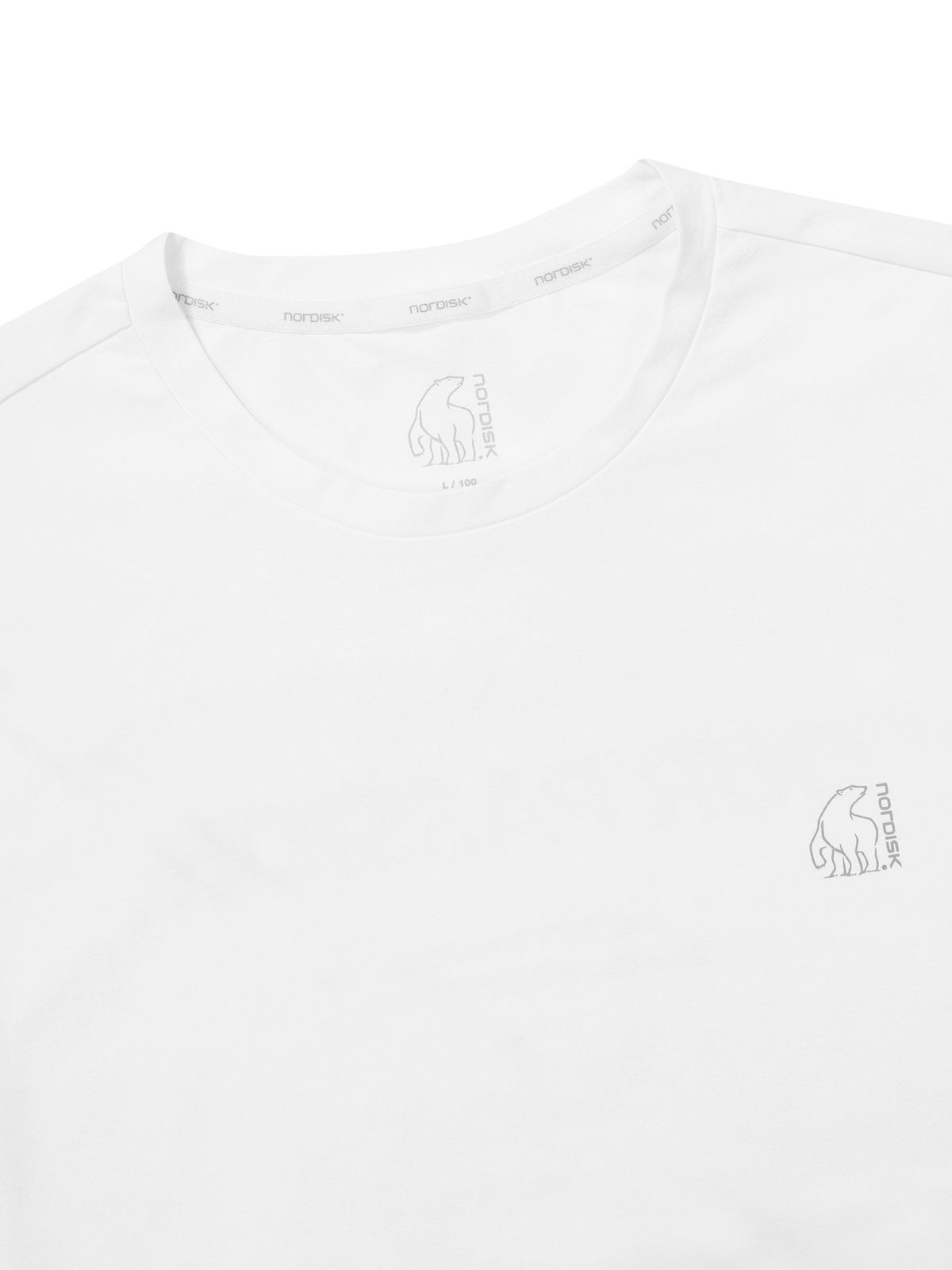 노르디스크(NORDISK) HYGGE HIKE 소로나 슬리브리스 티셔츠 - M_Off White