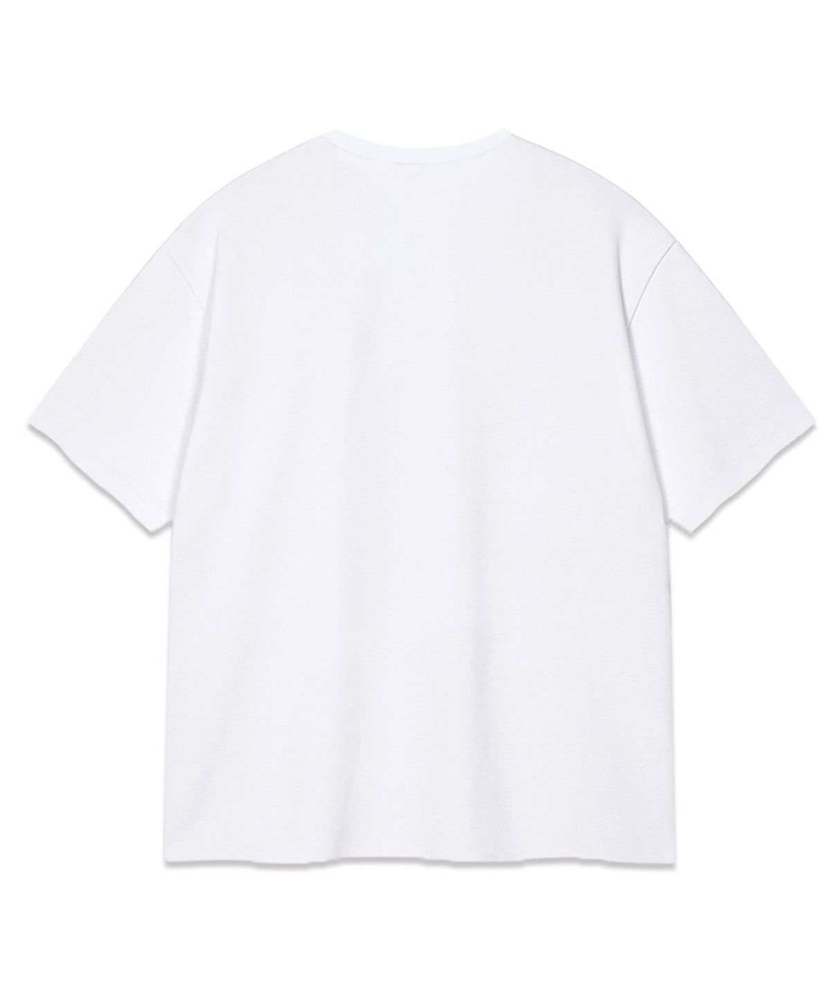 랜덤오프(RANDOMOFF) RÖFF TYPE PLAY DOT OVER FIT T-SHIRT White(Candy)