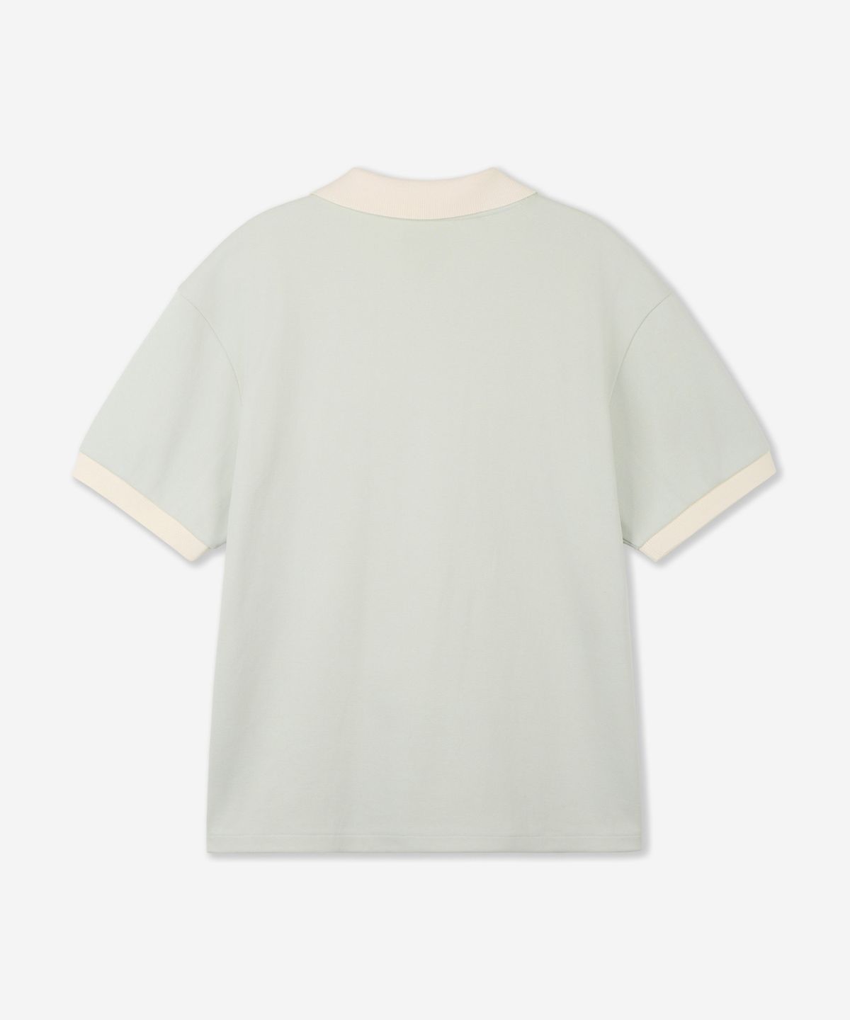 티엔지티(TNGT) Contrast Slit Neck Tee (Pistachio Green) TNTS6E211E2