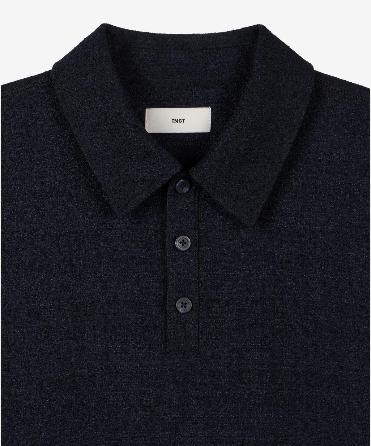 티엔지티(TNGT) Tweed Polo (Dark Navy) TNTS6E209N2