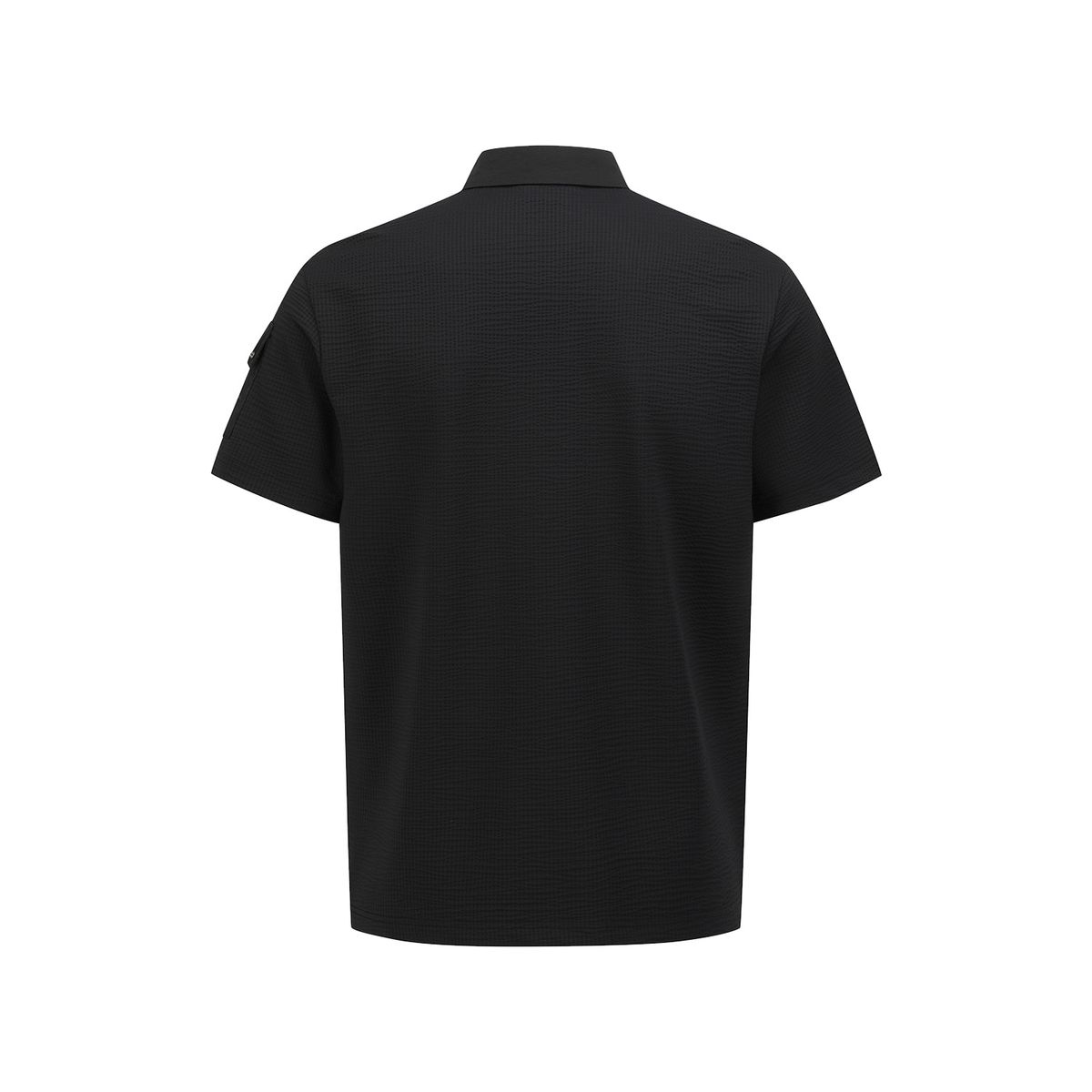 어뉴골프(ANEW GOLF) MEN SLEEVE POCKET SHORT T-SHIRT_BK