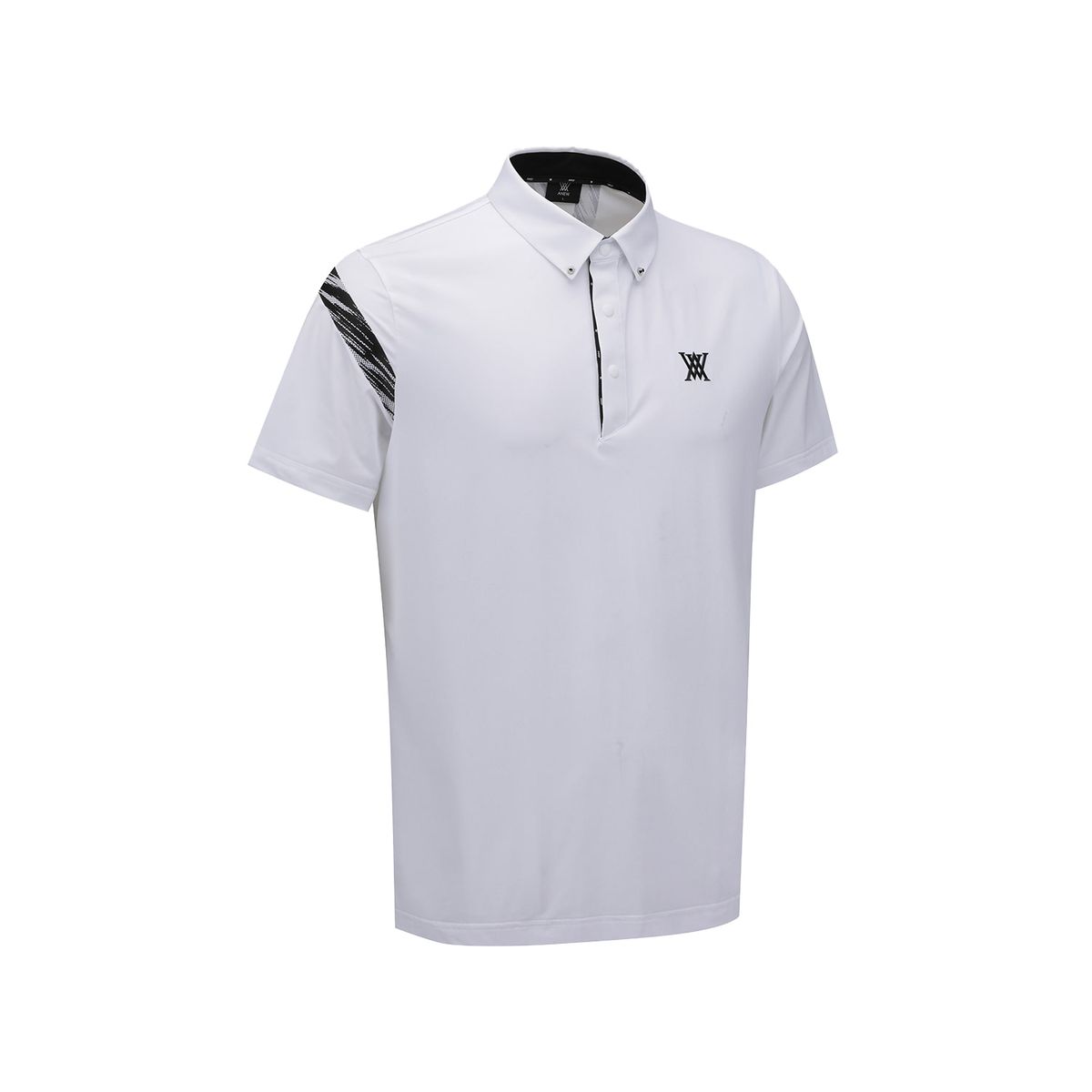 어뉴골프(ANEW GOLF) MEN SIGNATURE LOGO SHORT T-SHIRT_WH