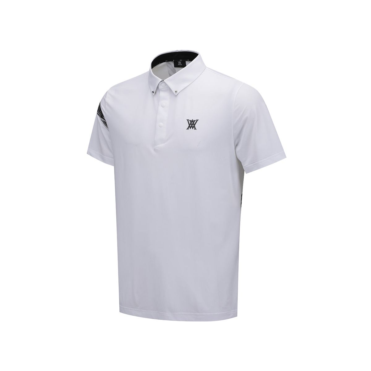어뉴골프(ANEW GOLF) MEN SIGNATURE LOGO SHORT T-SHIRT_WH