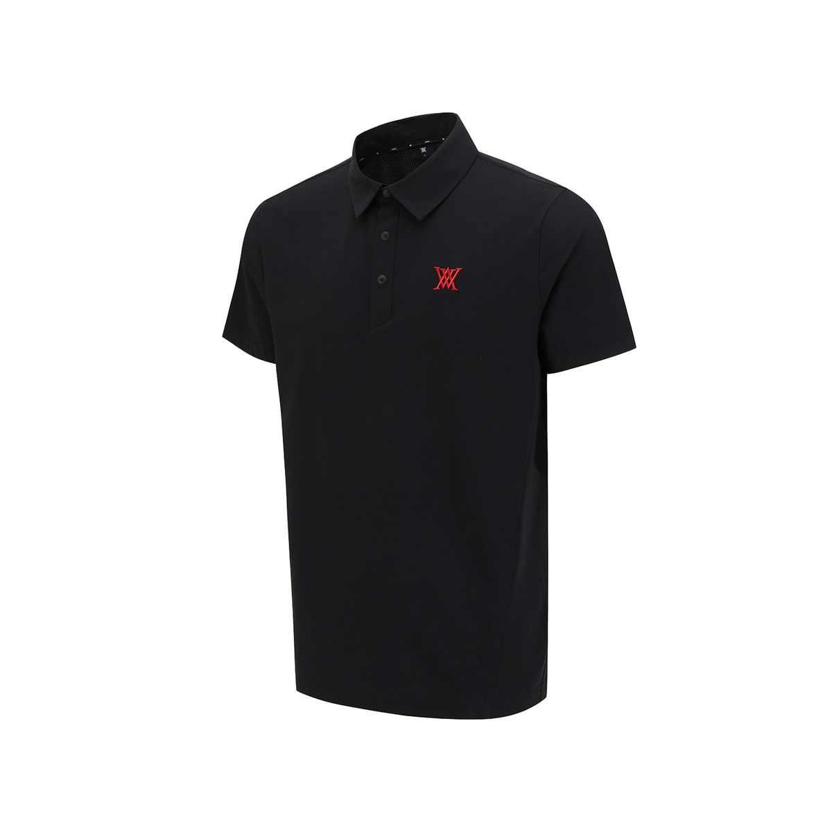 어뉴골프(ANEW GOLF) MEN AIR DOT SHORT T-SHIRT_BK