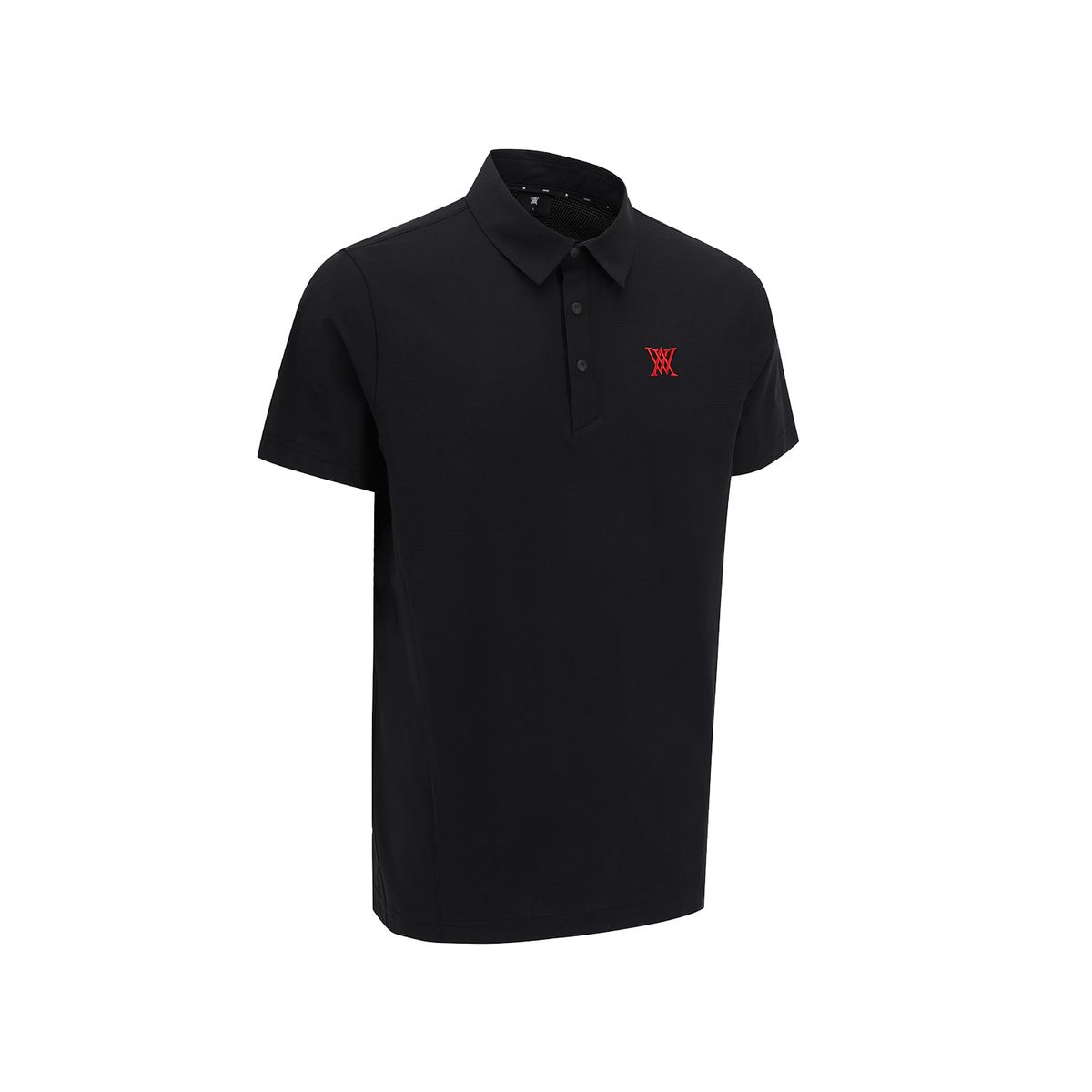어뉴골프(ANEW GOLF) MEN AIR DOT SHORT T-SHIRT_BK