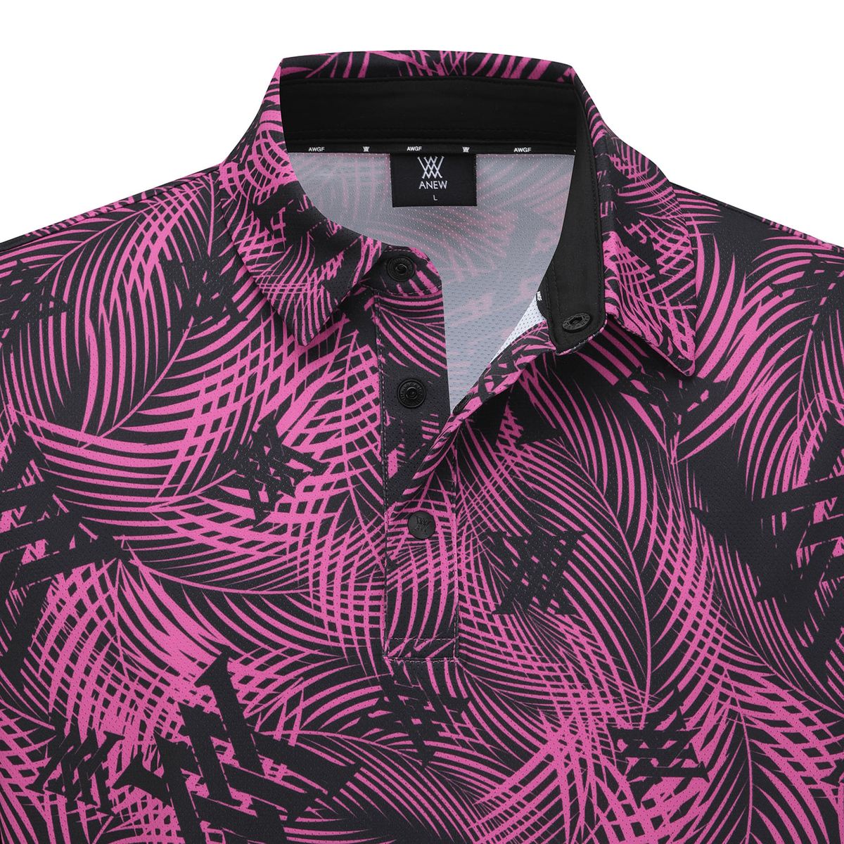 어뉴골프(ANEW GOLF) MEN TROPICAL PATTERN SHORT T-SHIRT_HP