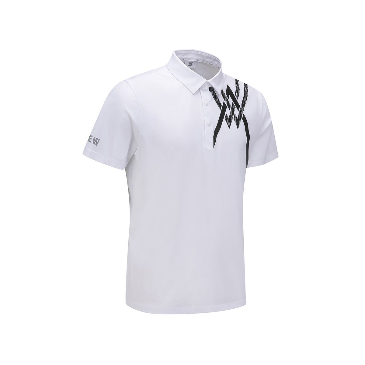 어뉴골프(ANEW GOLF) MEN LOGO POINT SHORT T-SHIRT_WH