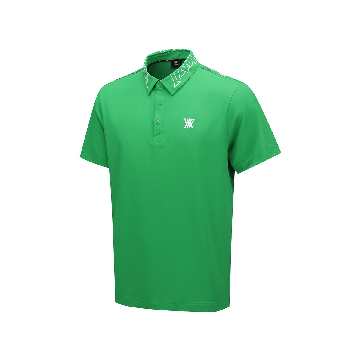 어뉴골프(ANEW GOLF) MEN SM NEW SIGNATURE LOGO SHORT T-SHIRT_GN