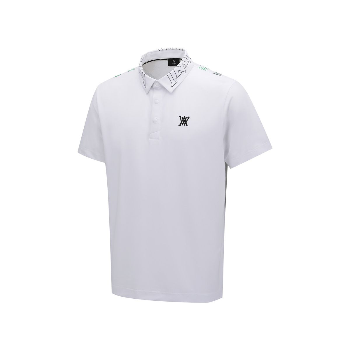 어뉴골프(ANEW GOLF) MEN SM NEW SIGNATURE LOGO SHORT T-SHIRT_WH