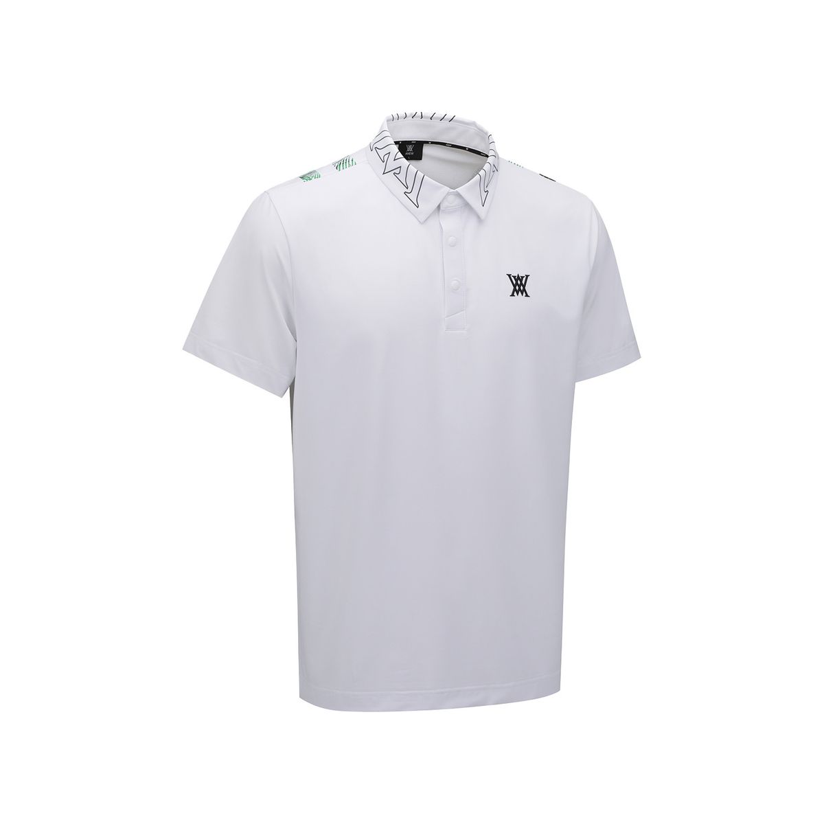 어뉴골프(ANEW GOLF) MEN SM NEW SIGNATURE LOGO SHORT T-SHIRT_WH