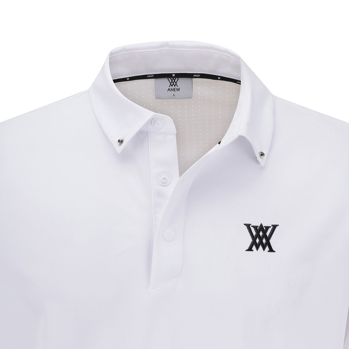 어뉴골프(ANEW GOLF) MEN BACK AIR DOT LONG T-SHIRT_WH