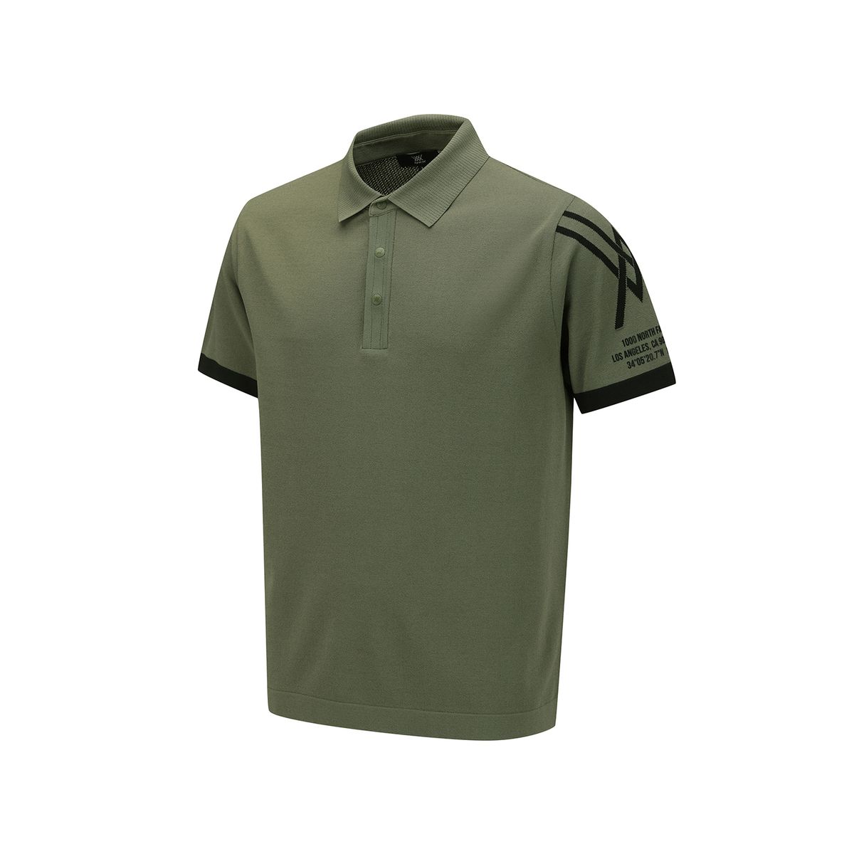 어뉴골프(ANEW GOLF) MEN LOGO POINT SHORT SLEEVE SWEATER_LK