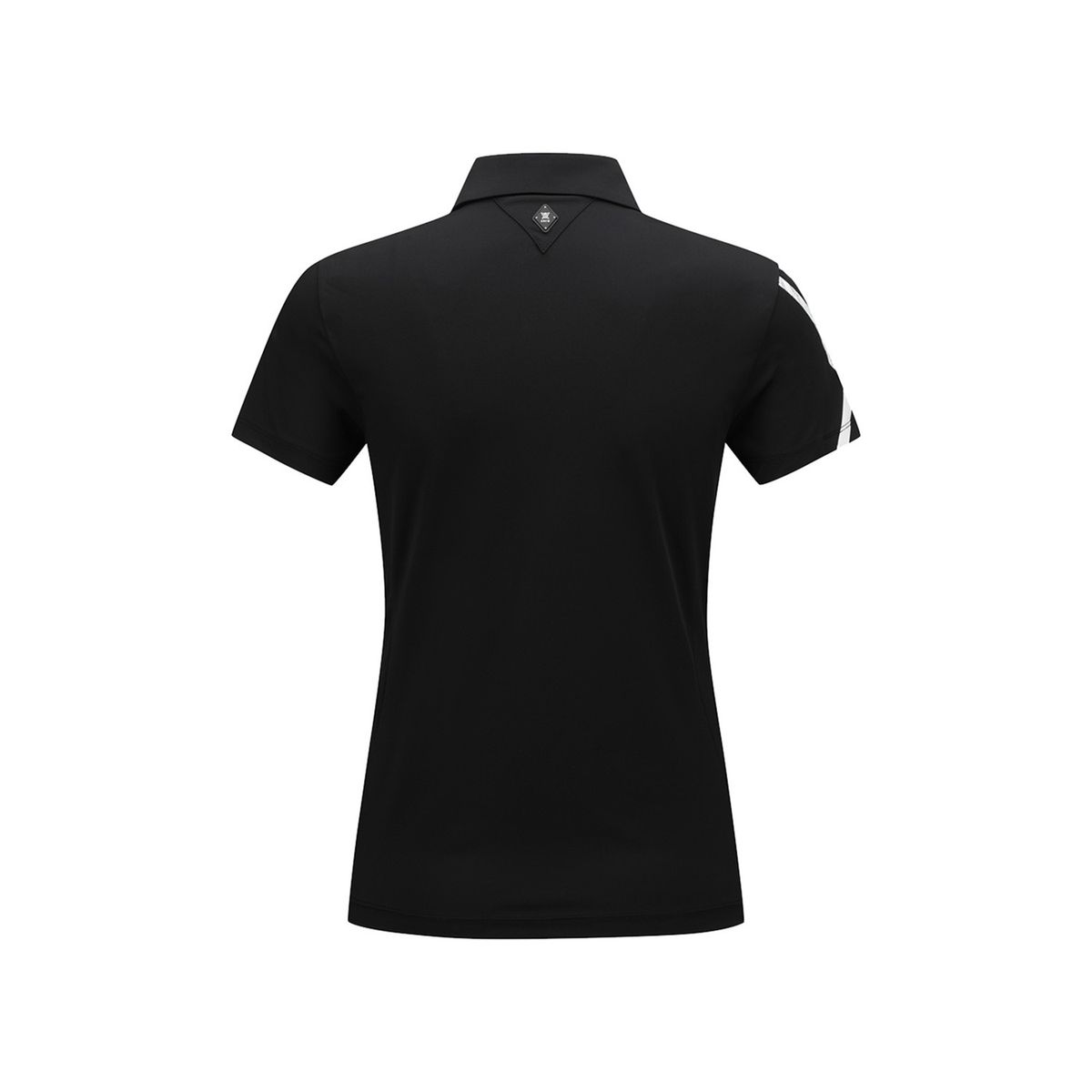 어뉴골프(ANEW GOLF) WOMEN SM LOGO POINT SHORT T-SHIRT_BK