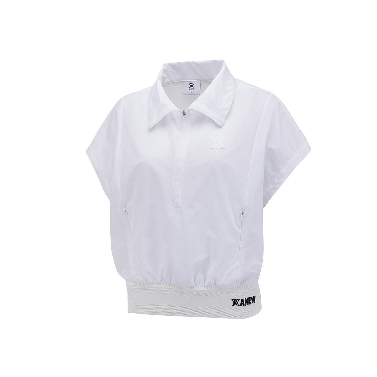 어뉴골프(ANEW GOLF) WOMEN SHORT SLEEVE ANORAK JACKET_WH