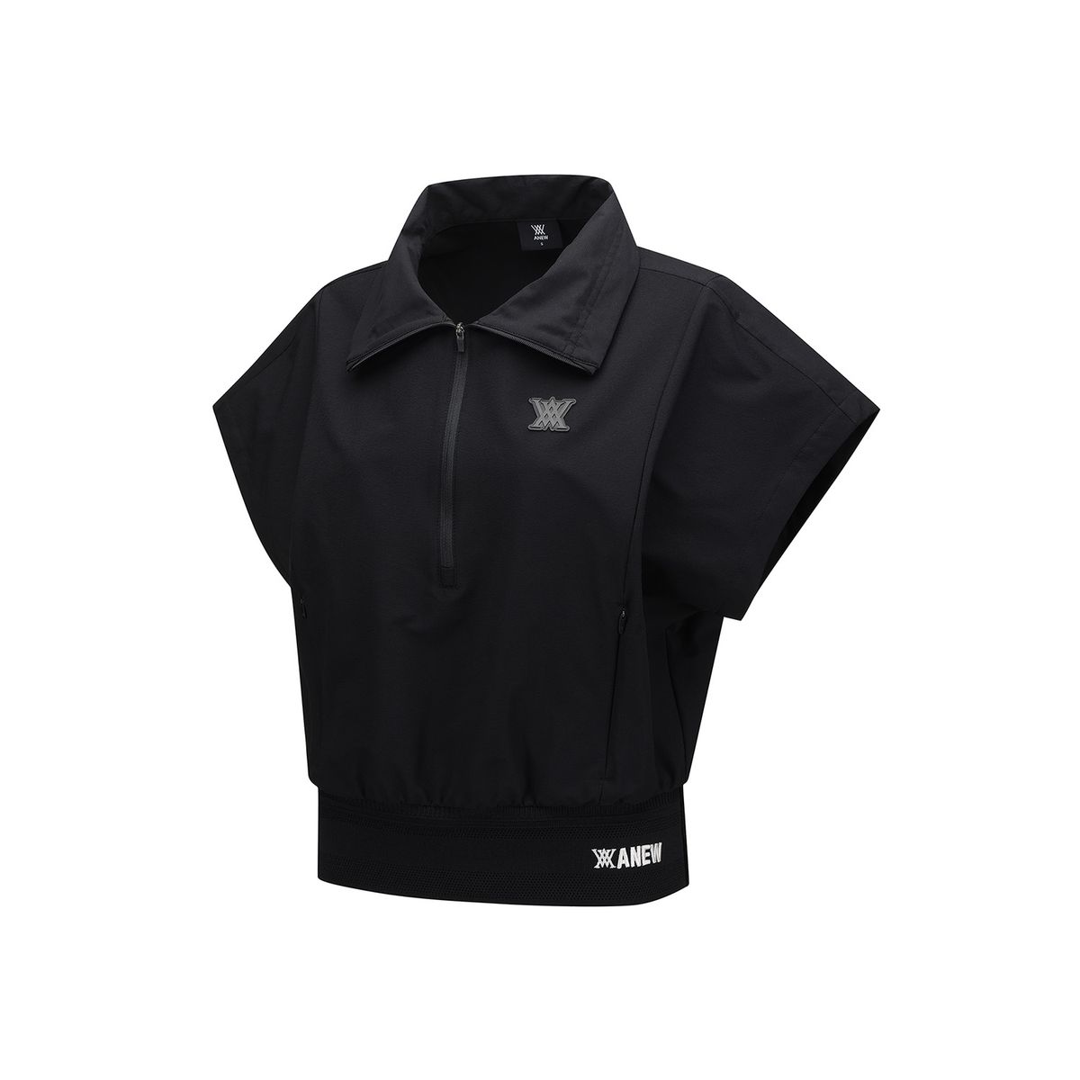 어뉴골프(ANEW GOLF) WOMEN SHORT SLEEVE ANORAK JACKET_BK