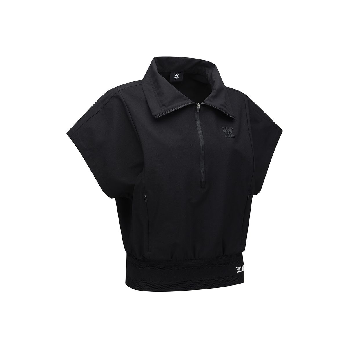 어뉴골프(ANEW GOLF) WOMEN SHORT SLEEVE ANORAK JACKET_BK