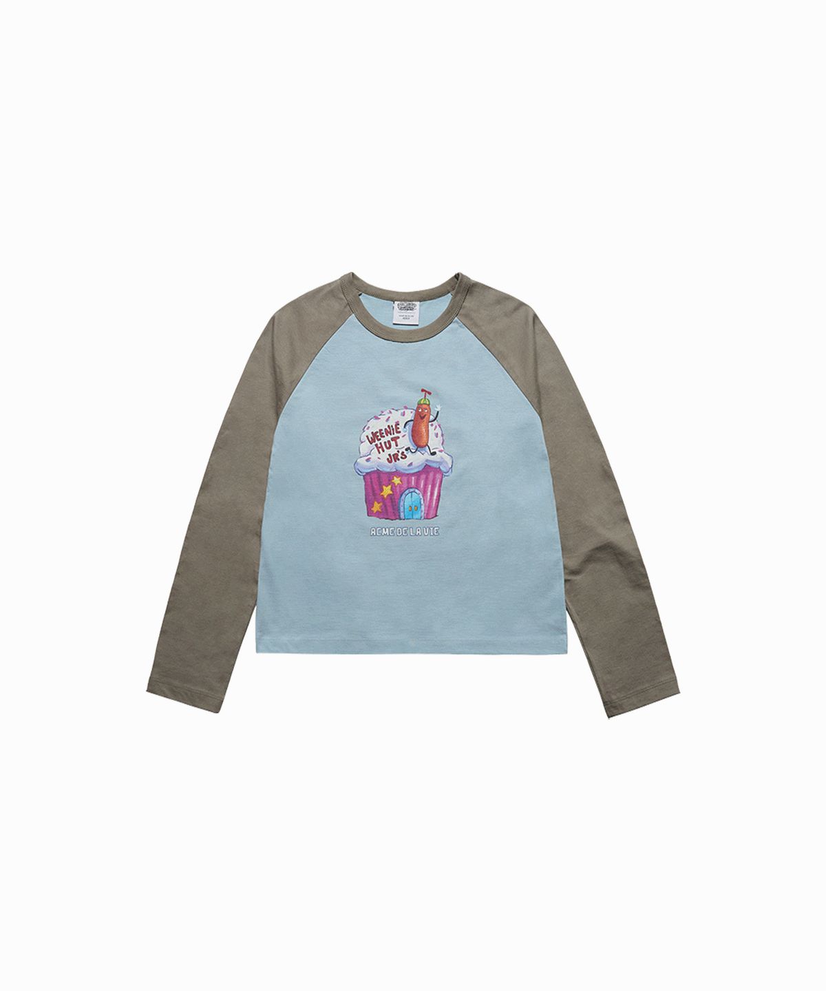 아크메드라비(ACME DE LA VIE) WOMAN SPONGEBOB CLUB HOUSE LONG SLEEVE