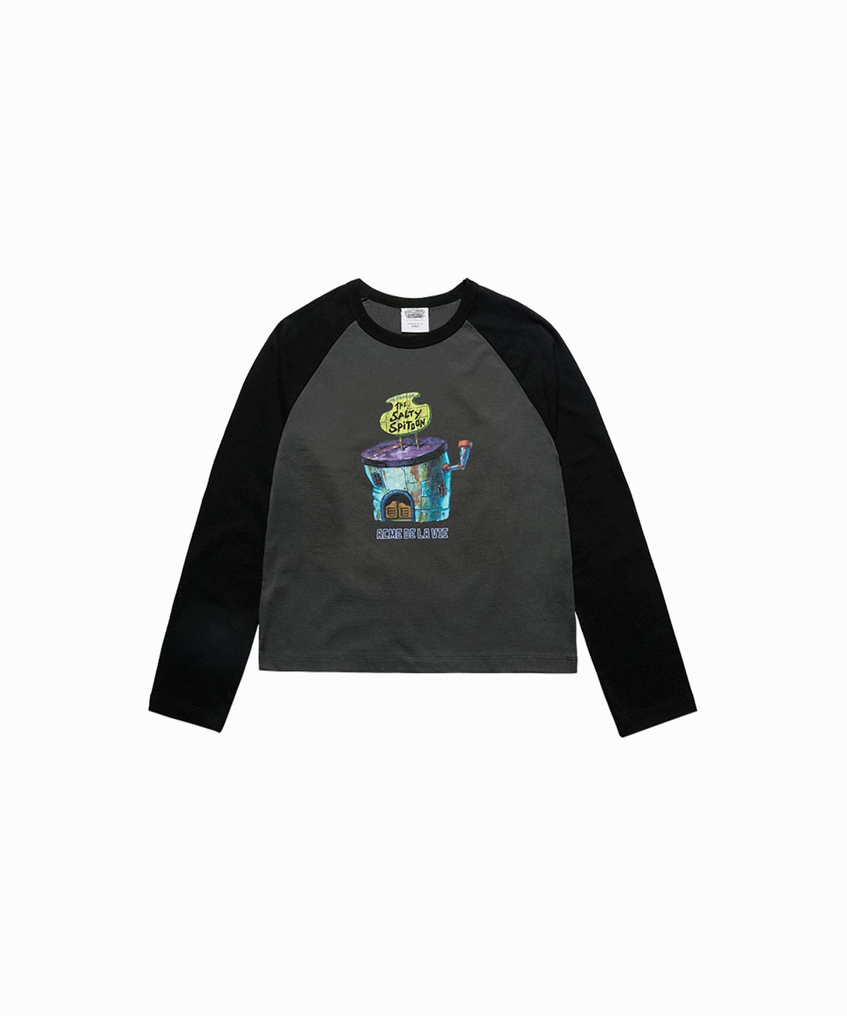 아크메드라비(ACME DE LA VIE) WOMAN SPONGEBOB CLUB HOUSE LONG SLEEVE