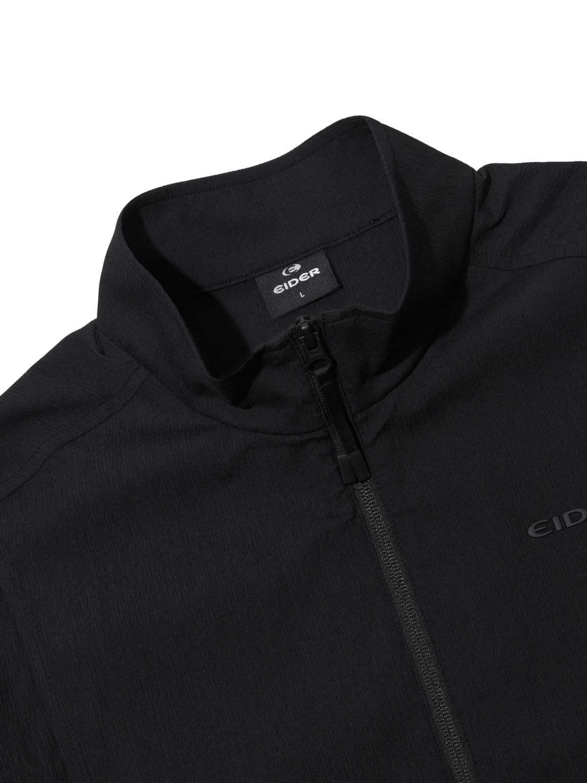 아이더(EIDER) COOLEATS AIR (쿨리츠 에어) 남성 경량 스탠넥 자켓_Black