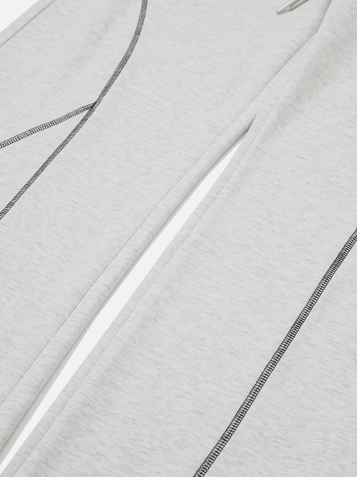 엘프릭 에덴(AELFRIC EDEN) Aelfric Eden Stitch Baggy Barrel Sweatpants 스웨트 팬츠 AE25CPQ31181-01BGRY
