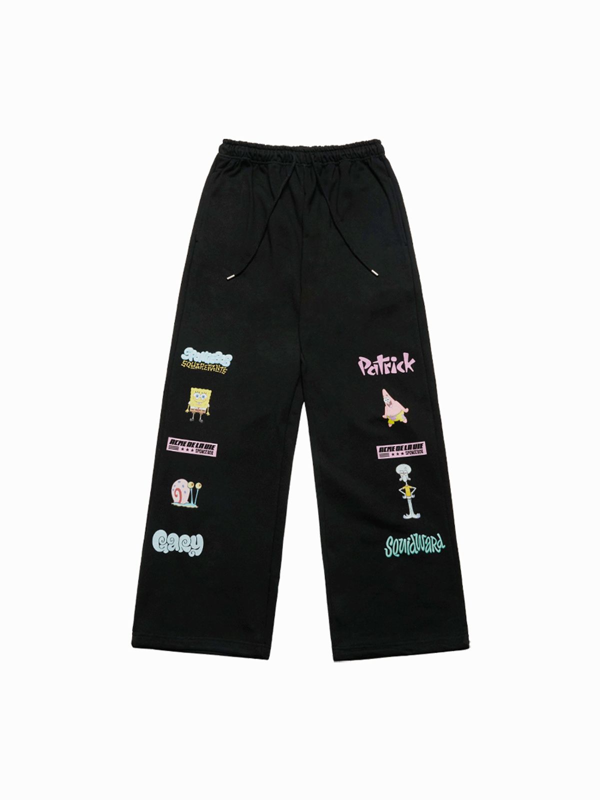 아크메드라비(ACME DE LA VIE) SPONGEBOB MIX LOGO LONG PANTS