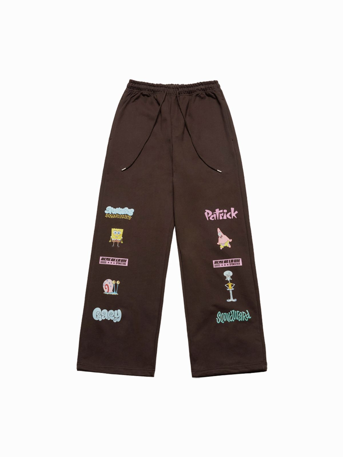 아크메드라비(ACME DE LA VIE) SPONGEBOB MIX LOGO LONG PANTS