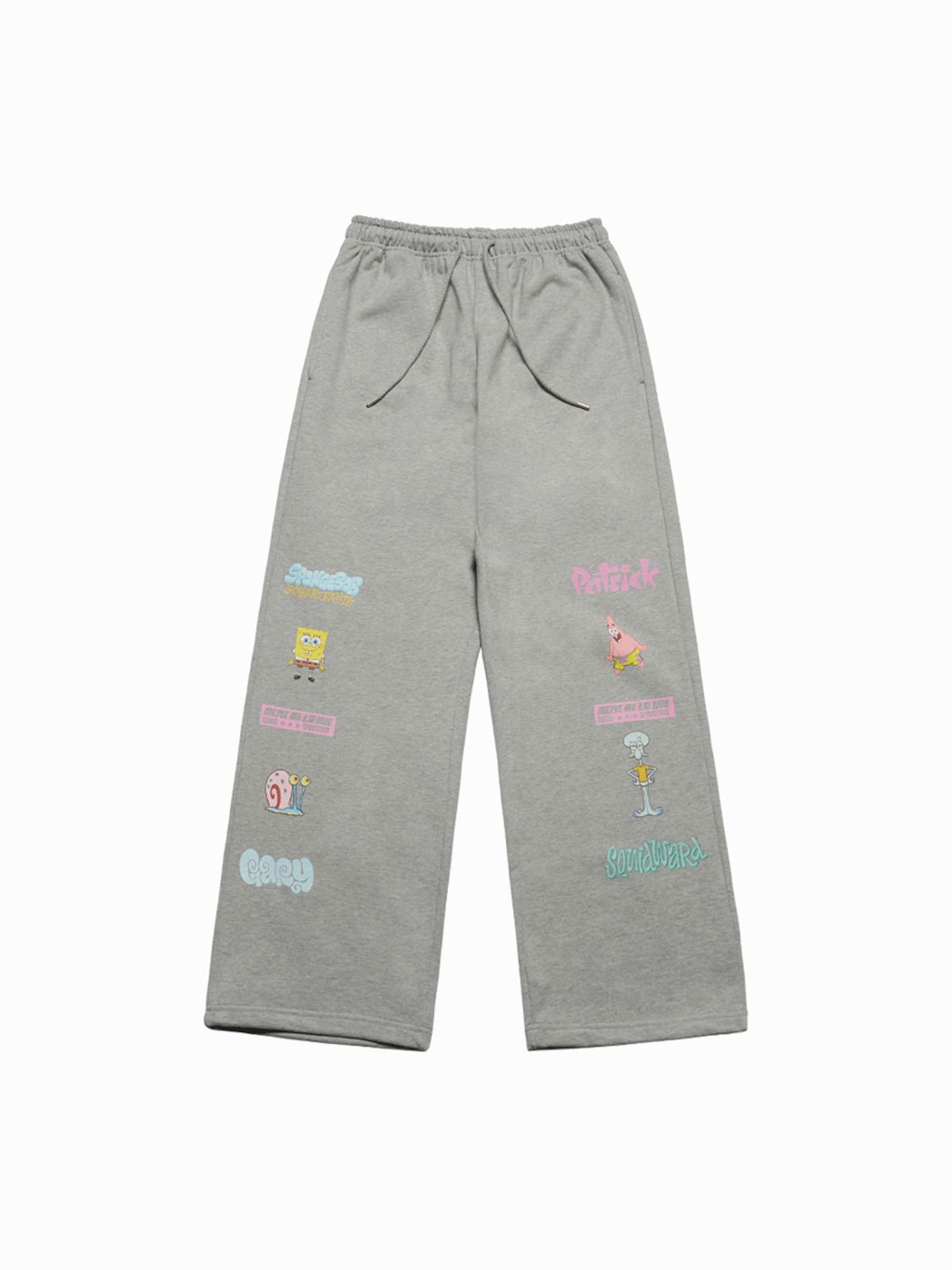 아크메드라비(ACME DE LA VIE) SPONGEBOB MIX LOGO LONG PANTS