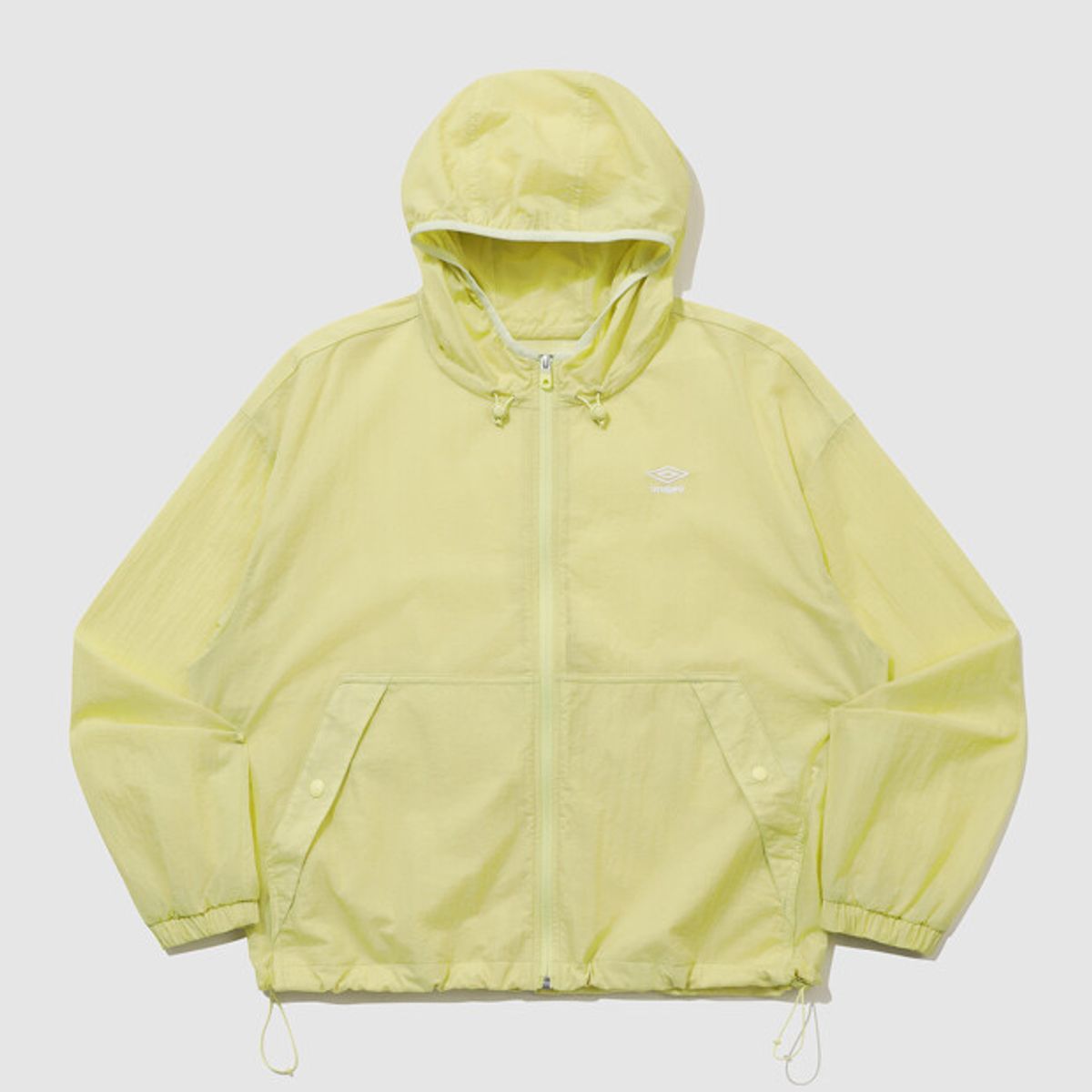 엄브로(UMBRO) 코지코어 우먼스 경량 나일론 후드 자켓 민트 UR222CJK69