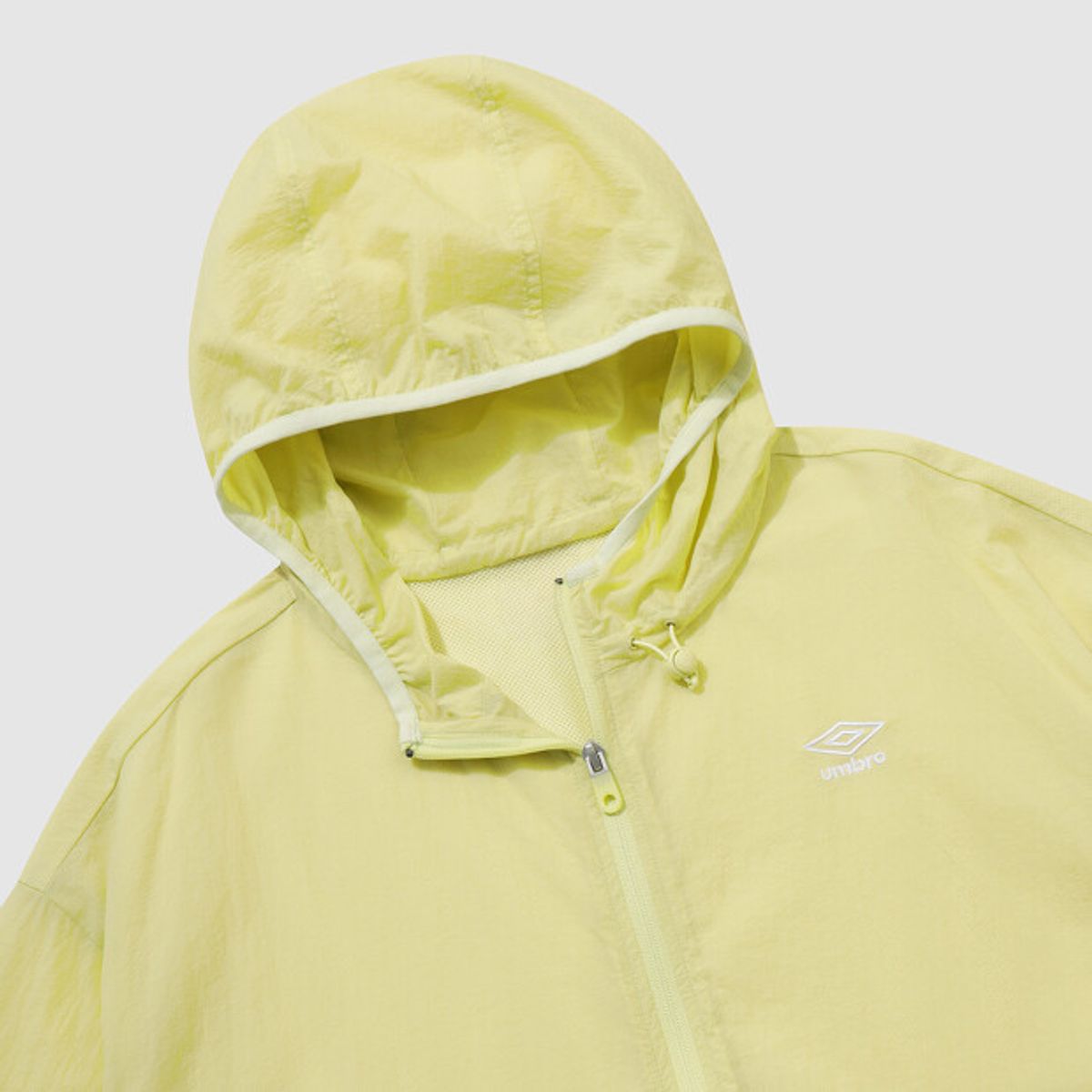 엄브로(UMBRO) 코지코어 우먼스 경량 나일론 후드 자켓 민트 UR222CJK69