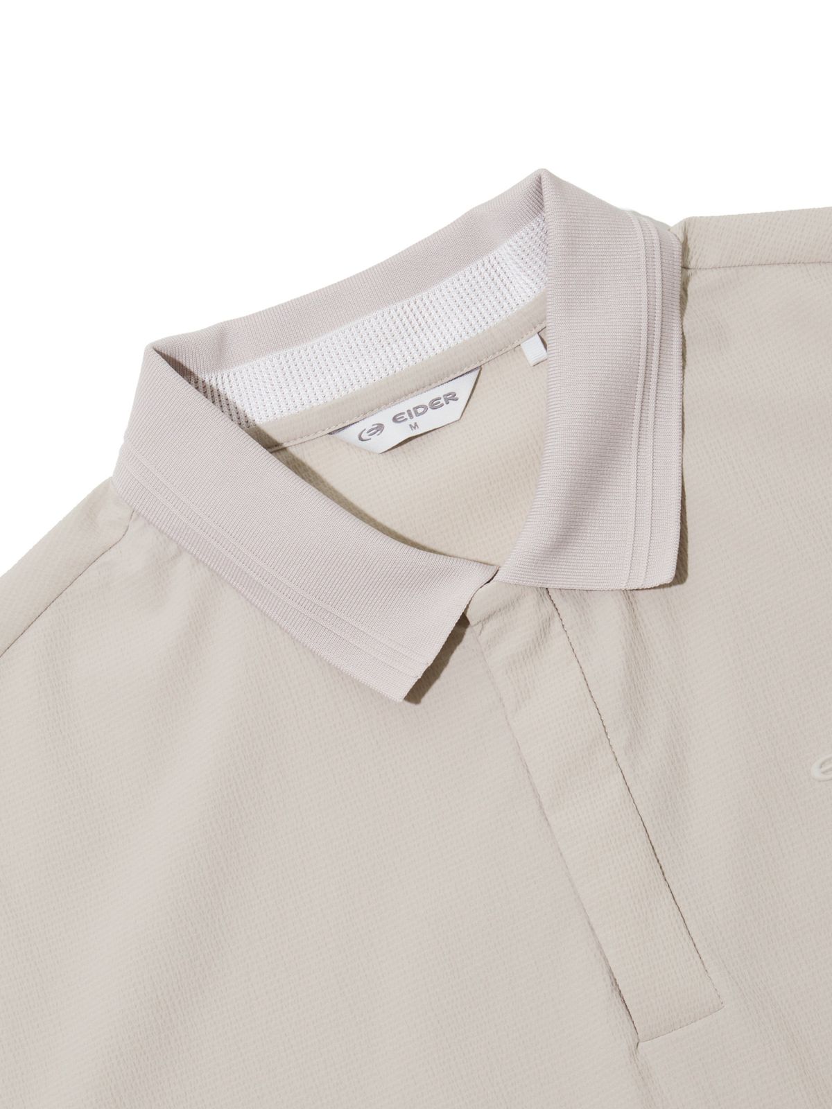 아이더(EIDER) COOLEATS ICE (쿨리츠 아이스) 남성 반팔 폴로 티셔츠_Light Beige