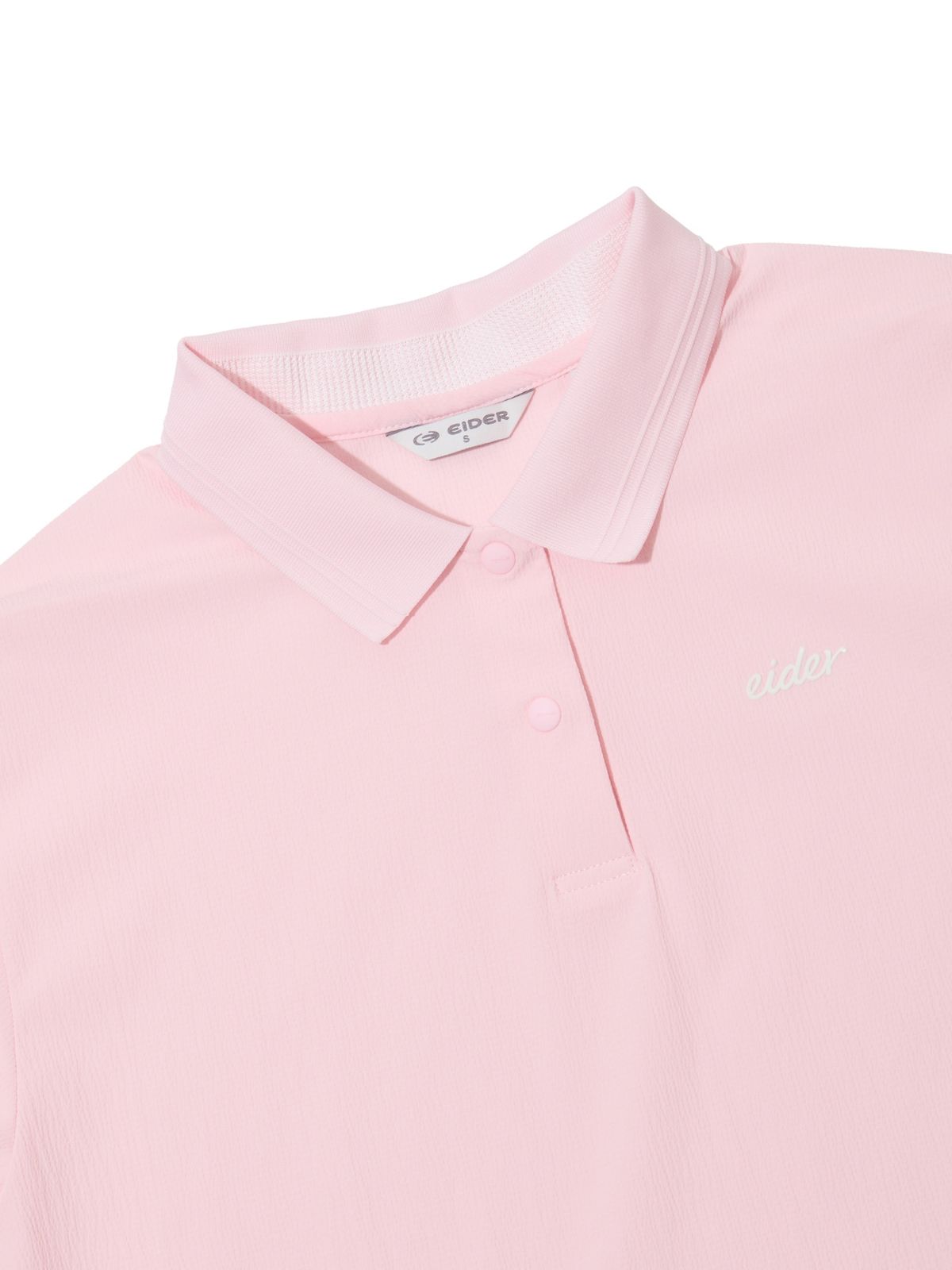 아이더(EIDER) COOLEATS ICE (쿨리츠 아이스) 여성 반팔 폴로 티셔츠_Light Pink