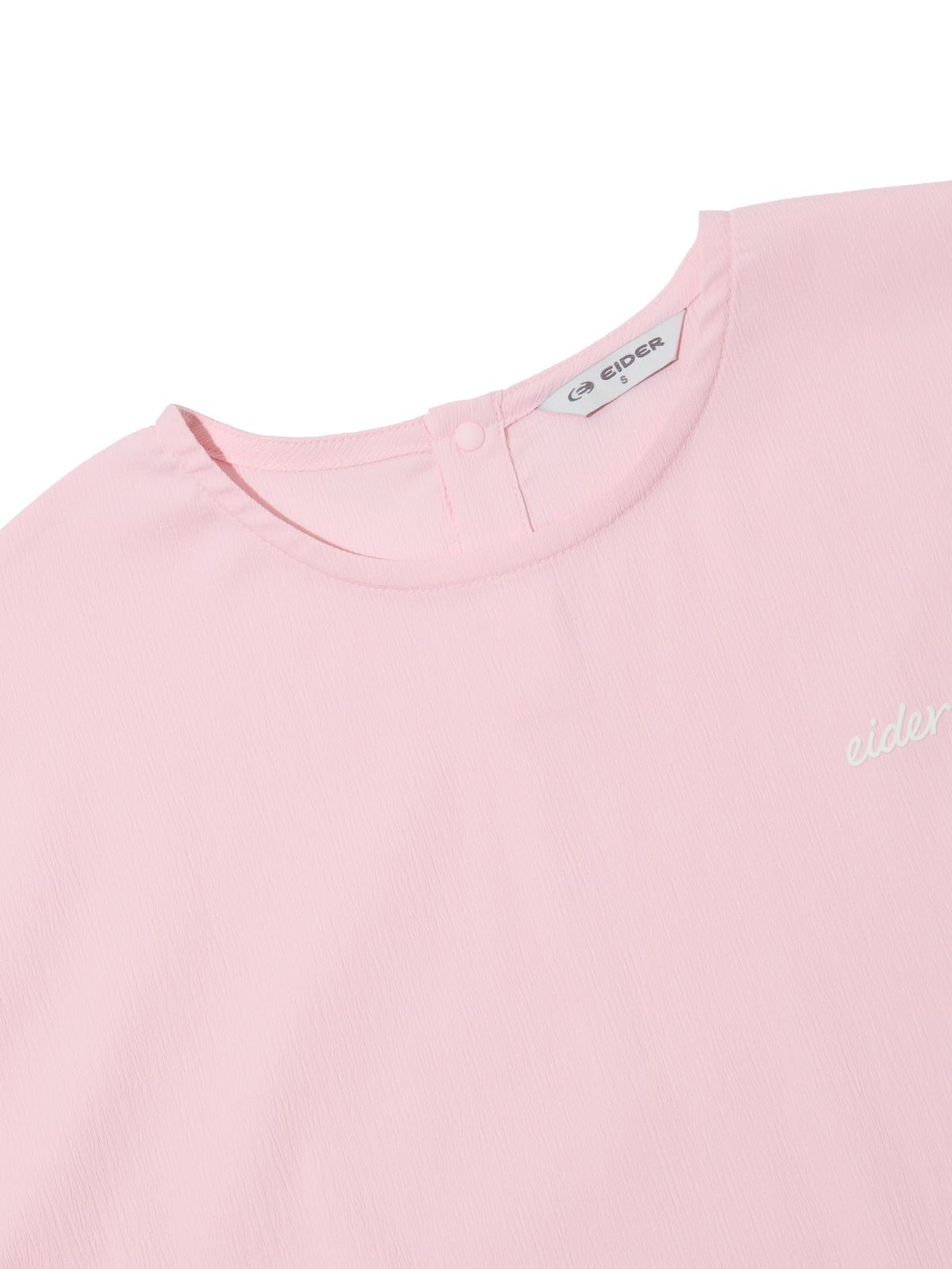 아이더(EIDER) COOLEATS AIR (쿨리츠 에어) 여성 반팔 라운드 티셔츠_Light Pink