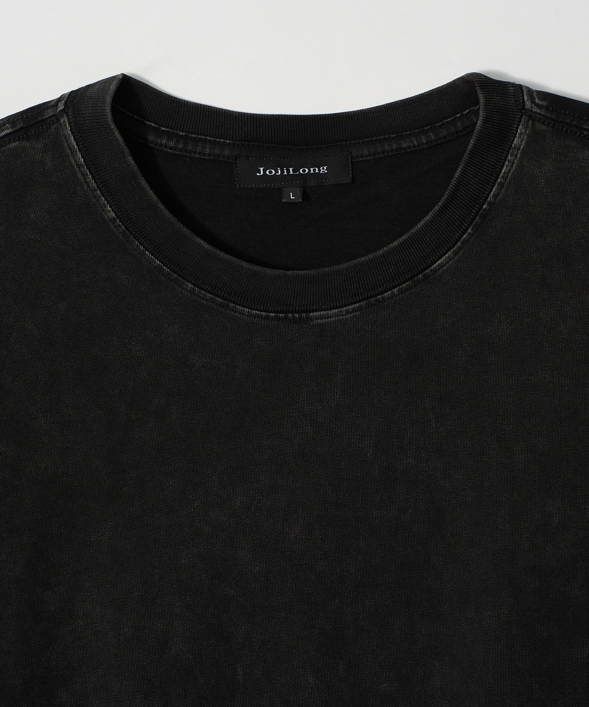 조질롱(JOJILONG) JN104 Aged T-Shirt - COAL DUST