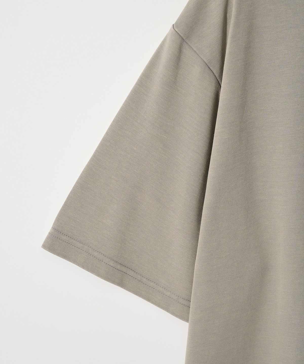 조질롱(JOJILONG) JN104 Aged T-Shirt - MOSS SAND