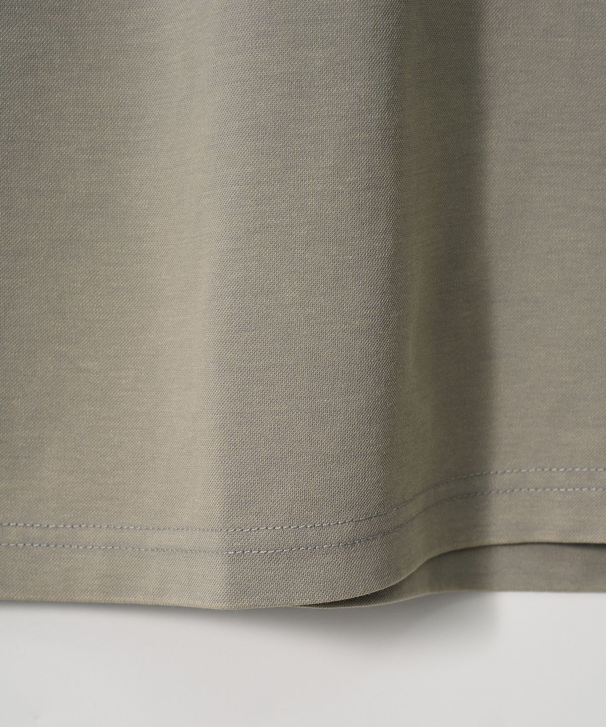 조질롱(JOJILONG) JN104 Aged T-Shirt - MOSS SAND
