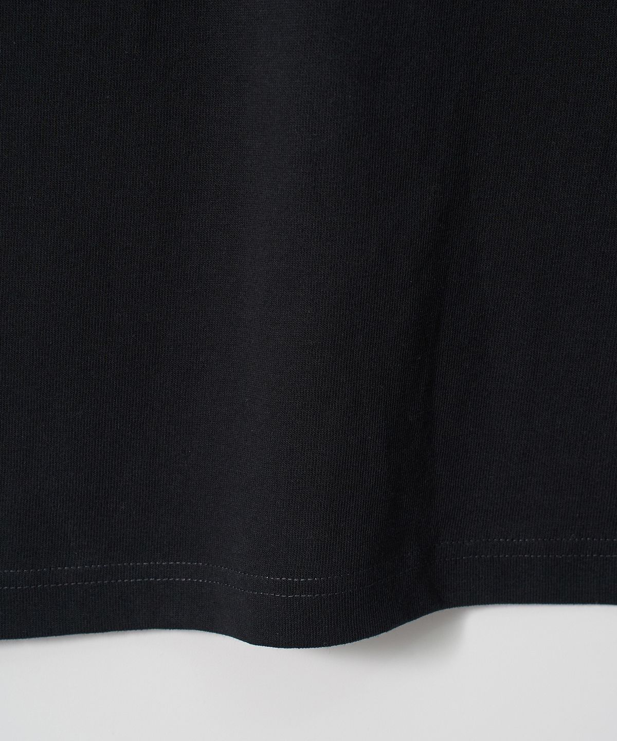 조질롱(JOJILONG) JN108 Tubular Core T-Shirt - BLACK