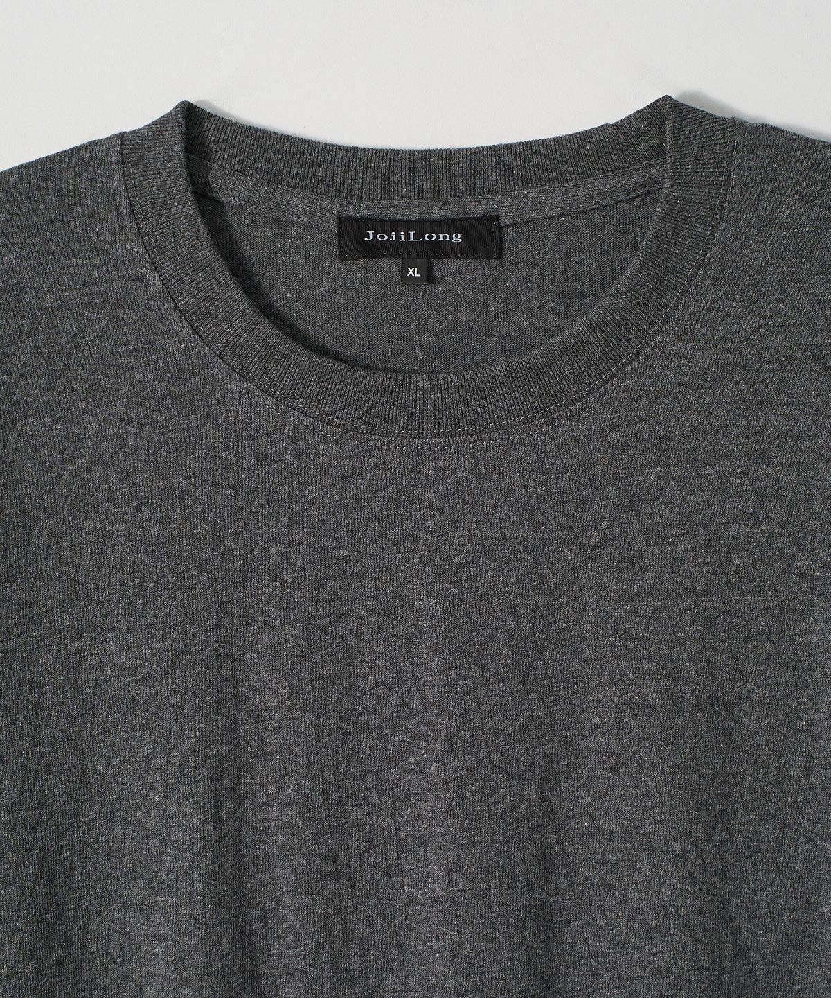 조질롱(JOJILONG) JN108 Tubular Core T-Shirt - DARK HEATHER