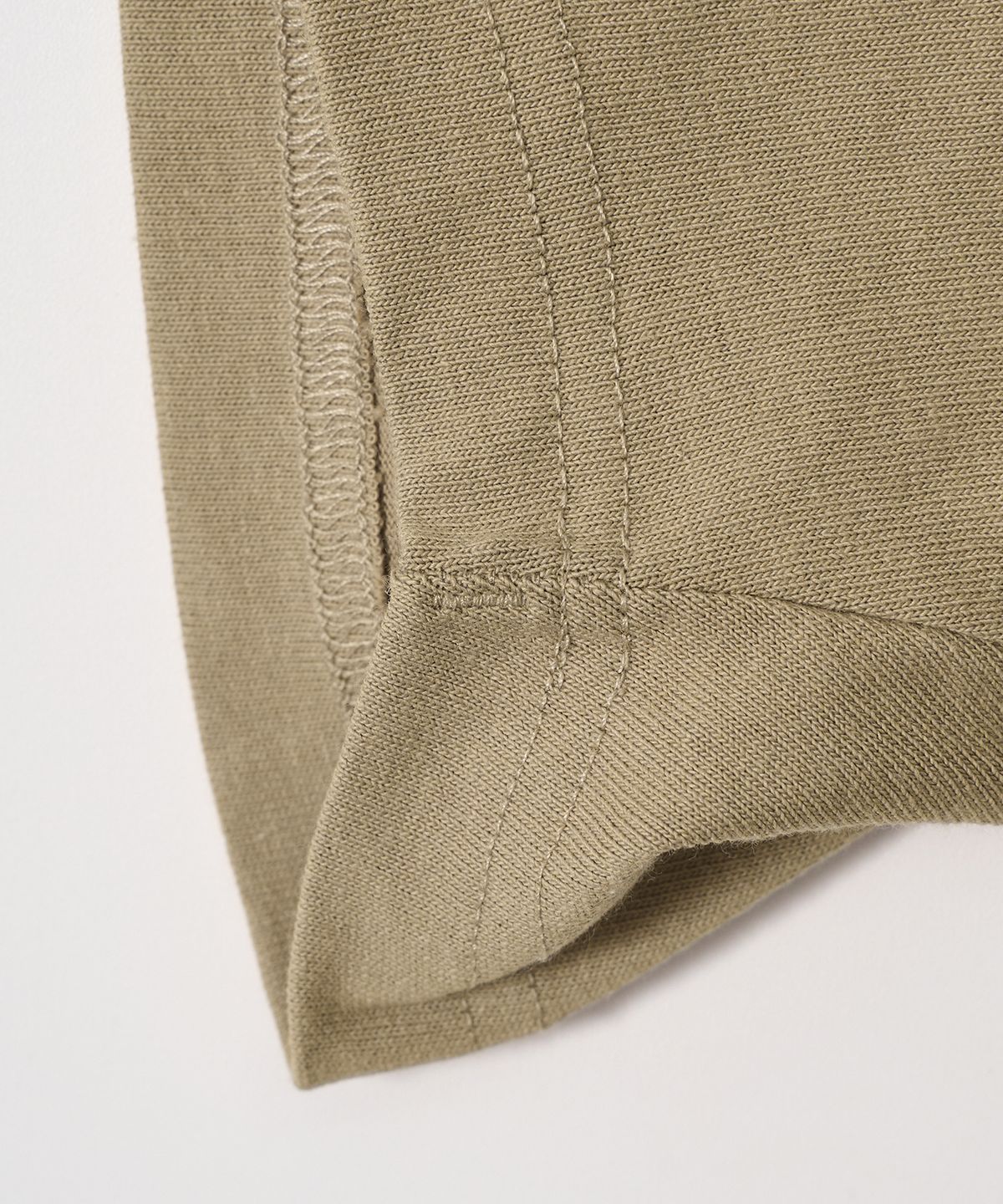 조질롱(JOJILONG) JN108 Tubular Core T-Shirt - SAND KHAKI