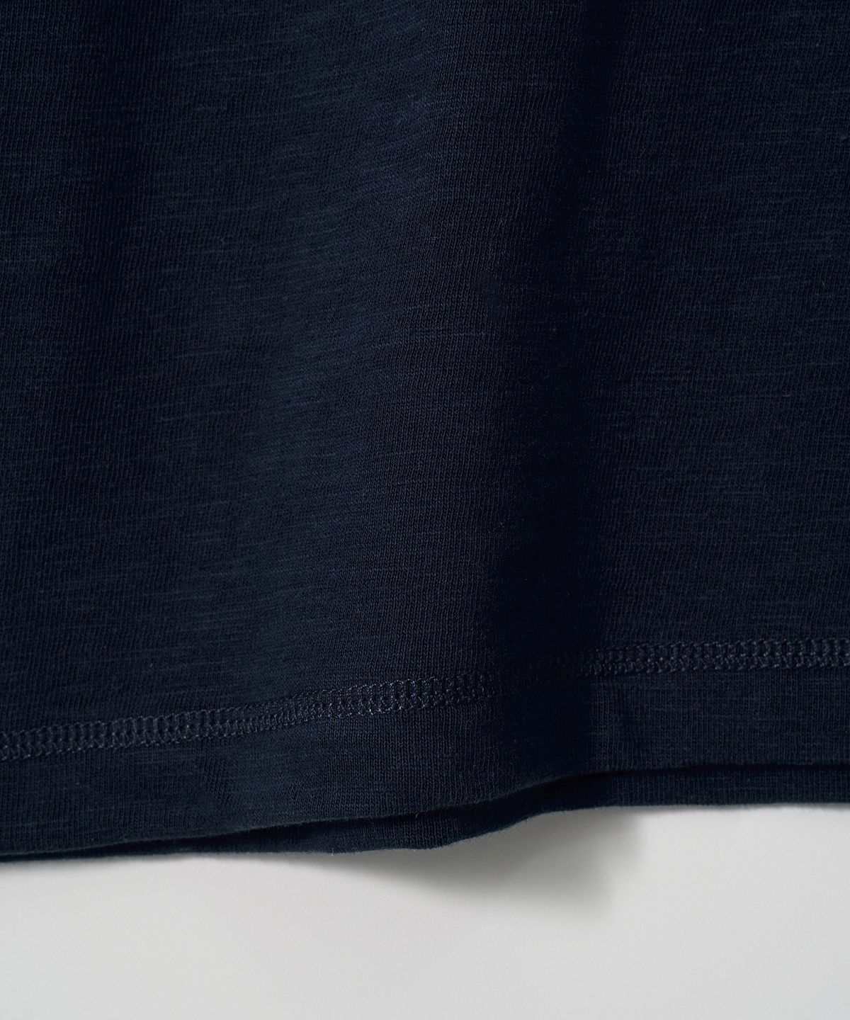 조질롱(JOJILONG) JN109 Tubular Slub Loop T-Shirt - DEEP NAVY