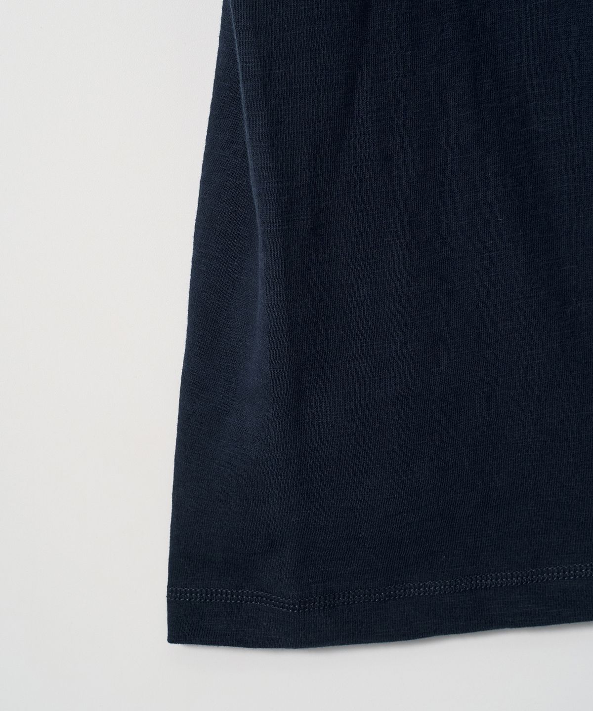 조질롱(JOJILONG) JN109 Tubular Slub Loop T-Shirt - DEEP NAVY