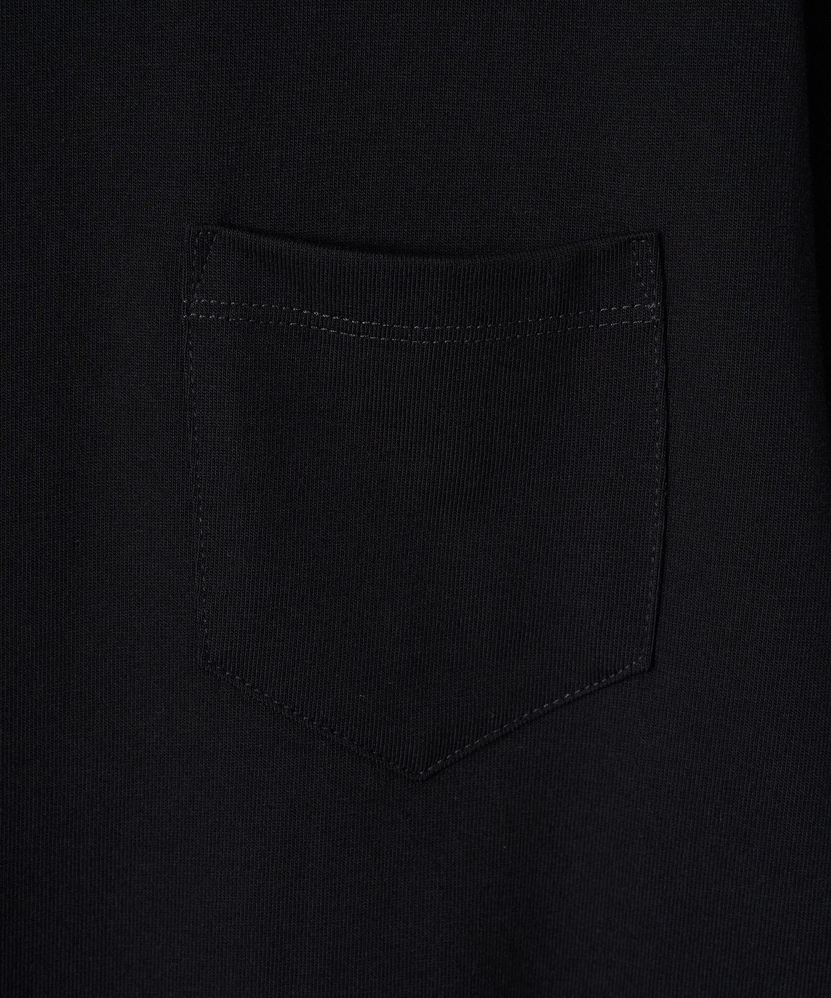 조질롱(JOJILONG) JN110 Tubular Silent Pocket T-Shirt - BLACK