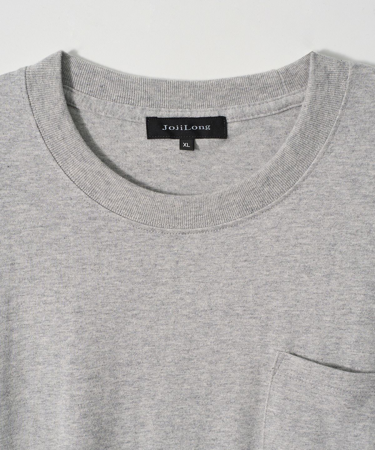조질롱(JOJILONG) JN110 Tubular Silent Pocket T-Shirt - HEATHER