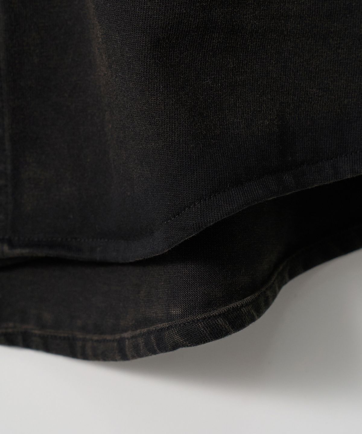 조질롱(JOJILONG) JN350 Aged Snap Shirt - VINTAGE BLACK