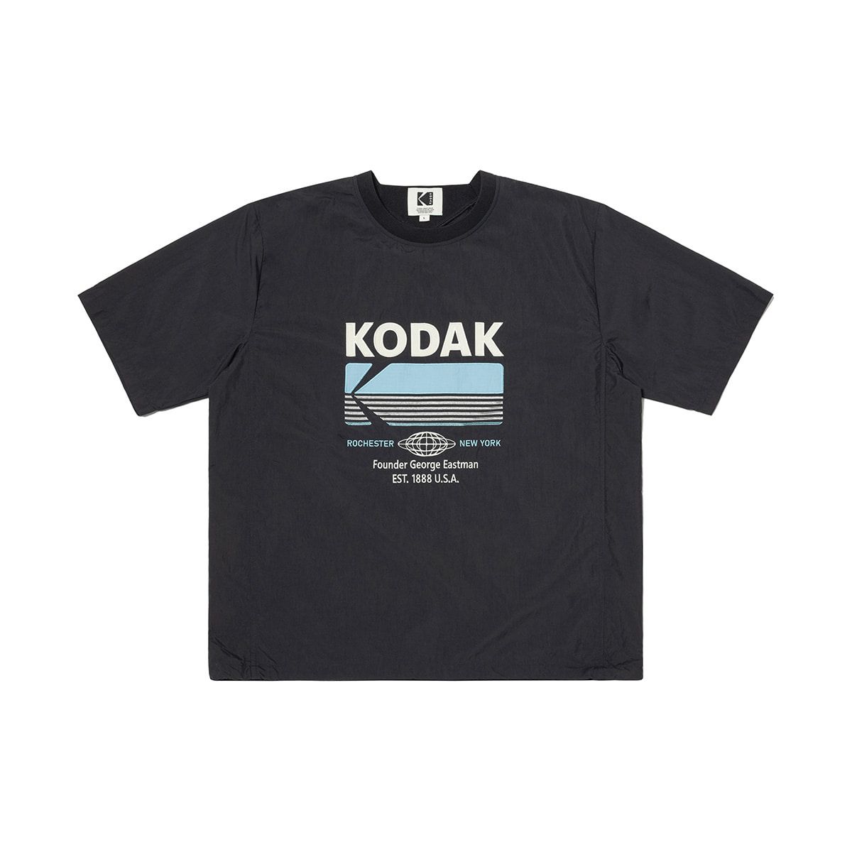 코닥(KODAK) 브리즈팝 쿨 반팔 피스테 BLACK
