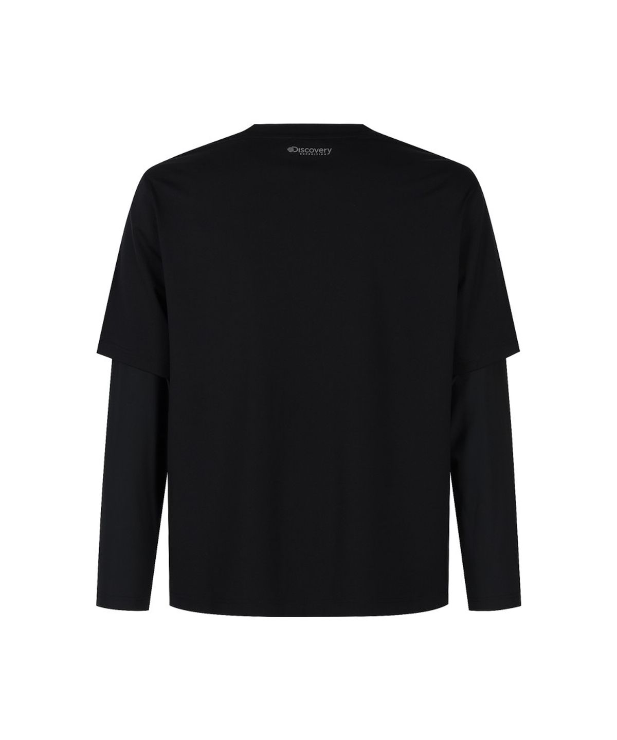 디스커버리 익스페디션(DISCOVERY EXPEDITION) 유니 에센셜 레이어드 래쉬가드 (BLACK)